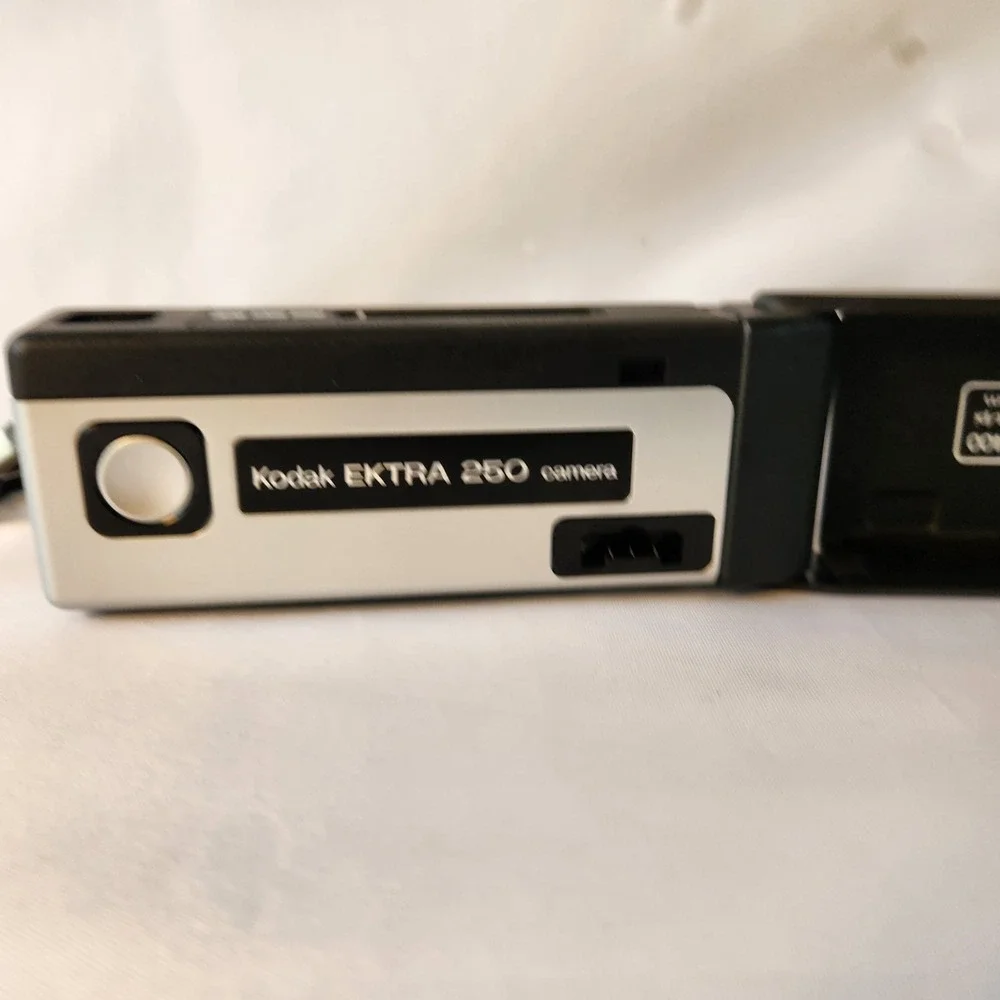 Vintage Kodak Ektra 200 110mm Film Pocket Camera Germany Retro 1980s Tech Style